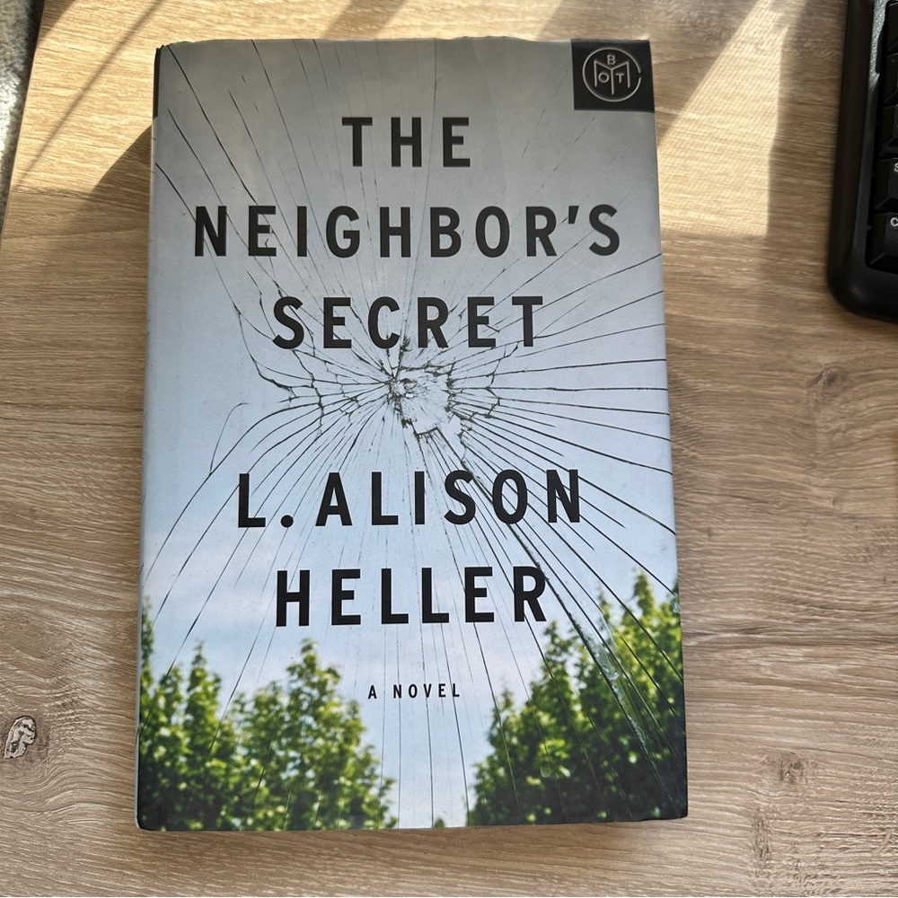 Hardcover 'The Neighbor's Secret' by L. Alison Heller.